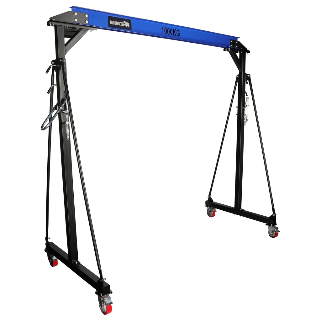 Mammuth Portique de levage mobile 1 tonne