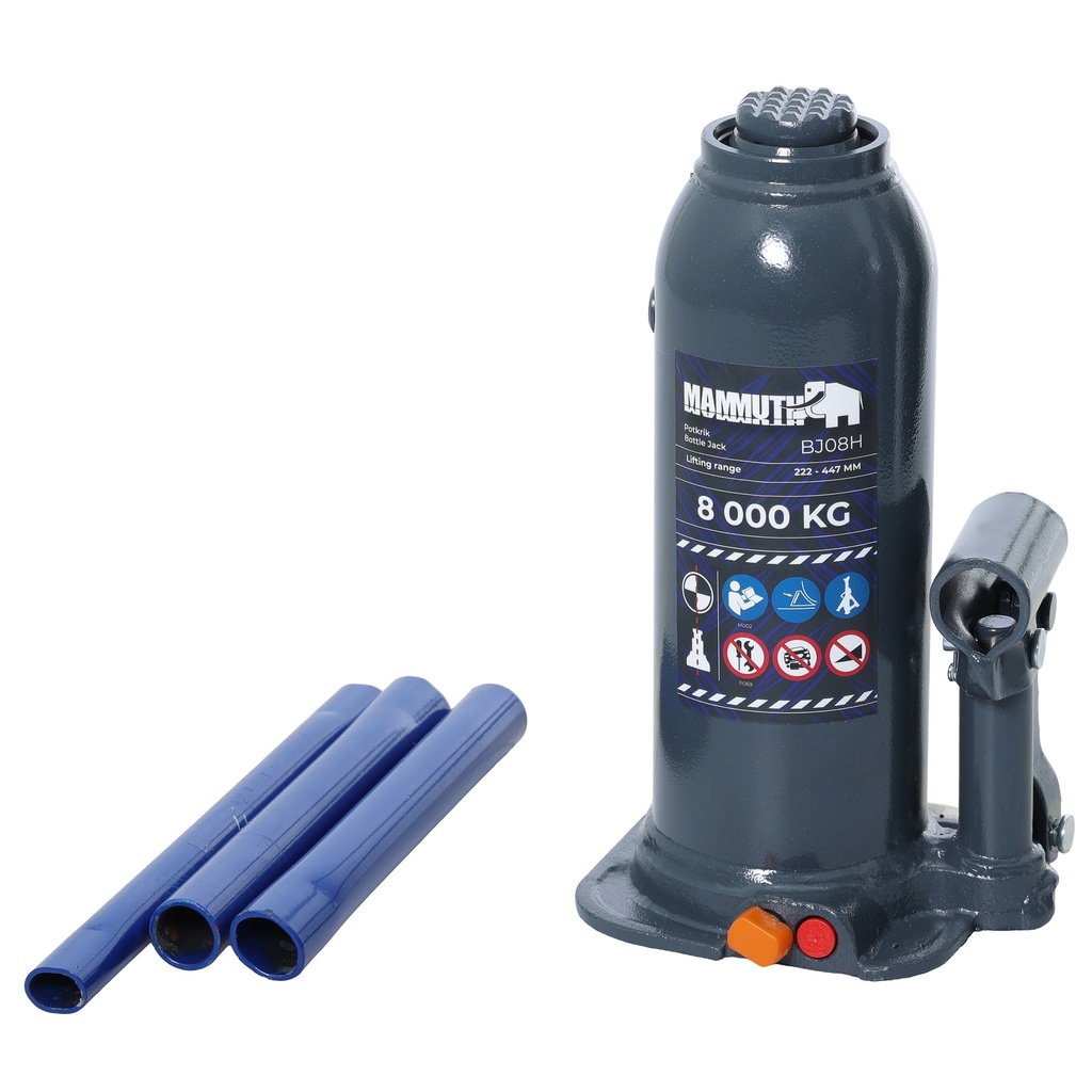 Mammuth cric bouteille 8 tonnes