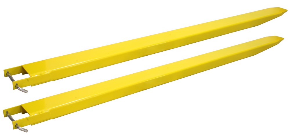  Set heftruck verlenglepels gesloten type 10cm 2,4mtr lang
