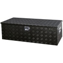 Bullram jobsite box checkerplate black coated large