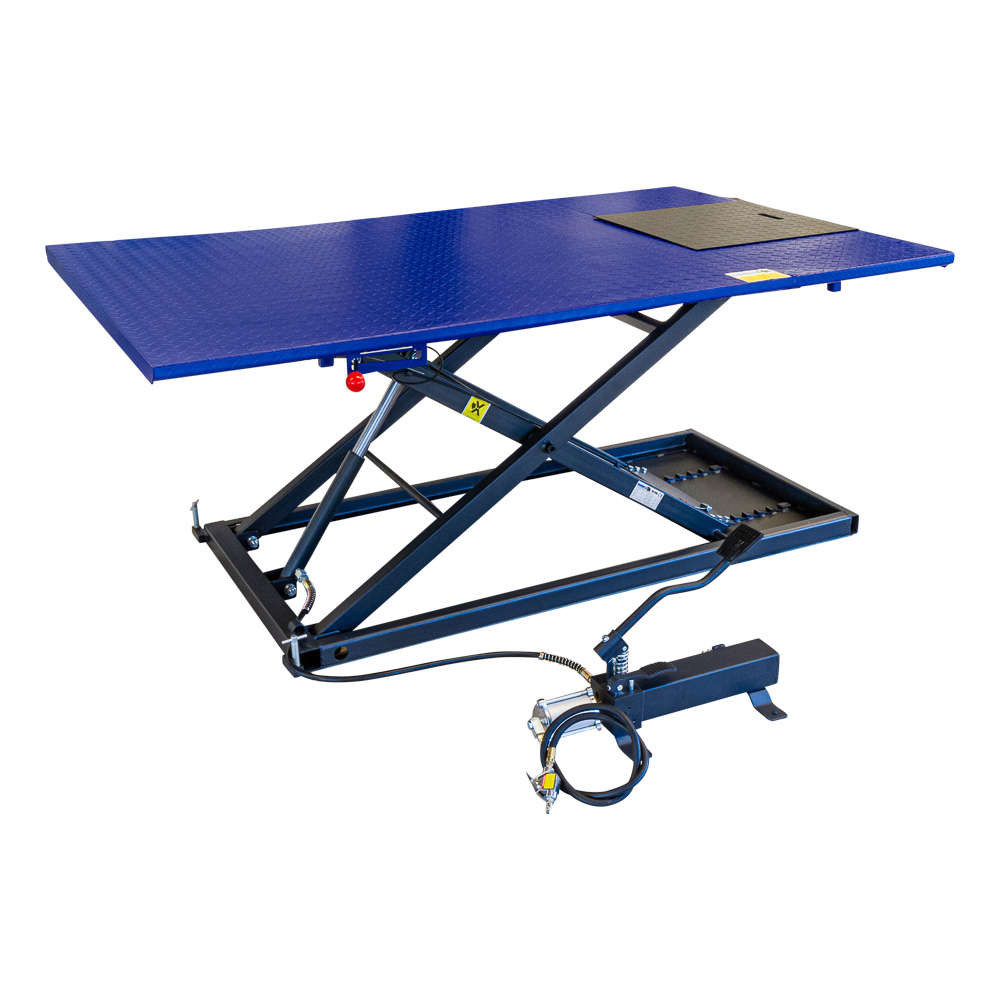 Motorheftafel quad / trike 675kg pneumatisch