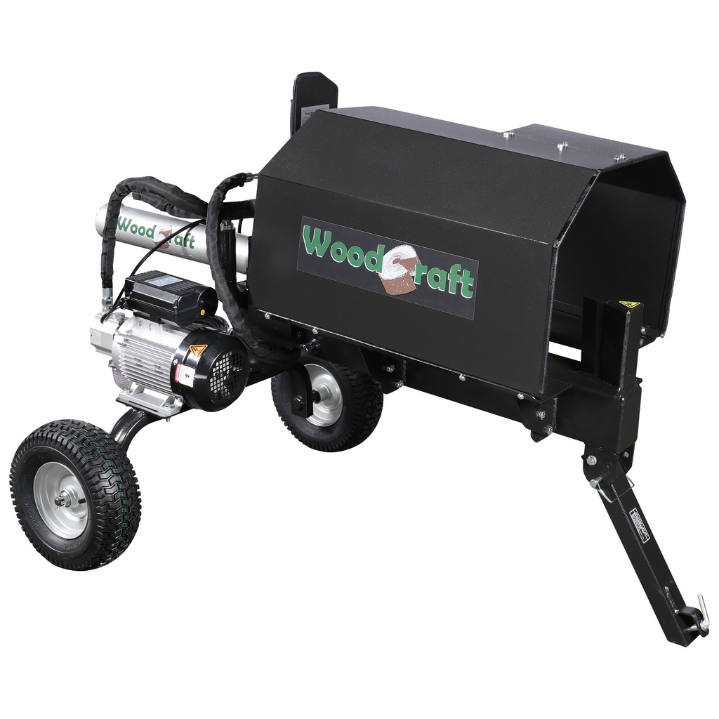 Woodcraft elektrischer Holzspalter 12 Tonnen horizontal