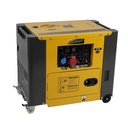 Diesel generator set silent type 230V/400V 5kW