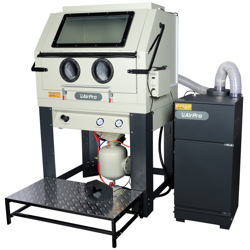 AirPro druckstrahlkabine 990 Liter